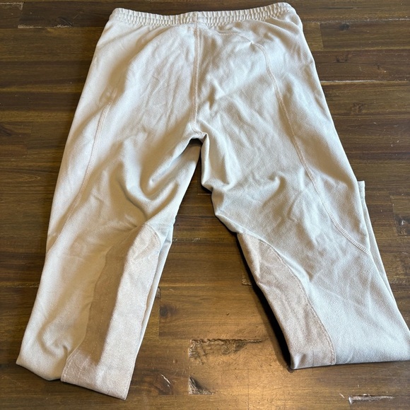 Kerrits Tan Beige Khaki Ridding Pants Leggings XL Youth Drawstring Boy Girl - Picture 4 of 5